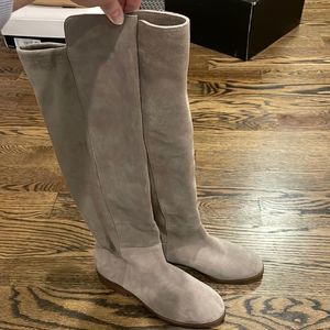 Sole Society size 7 suede over the knee boots NWOT